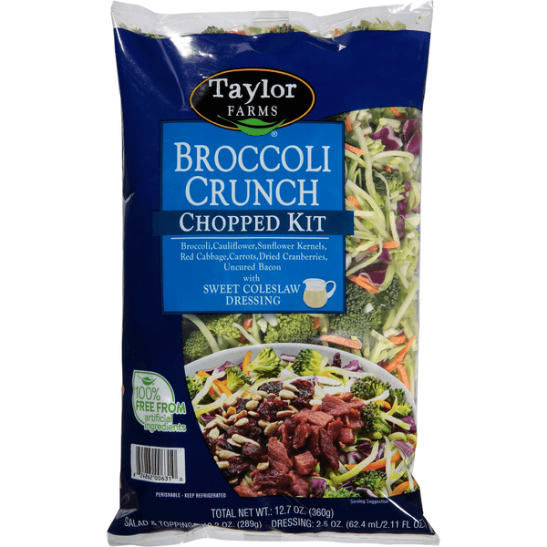 Taylor Farms Chopped Salad Kit Broccoli Crunch 360 G