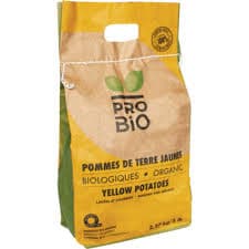 Yukon Gold Organic Potatoes 2.27 Kg