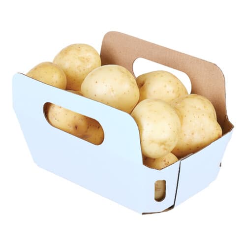 Basket Of Small Whites Potatoes 1.5 L