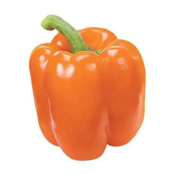 Orange Bell Pepper About 0.22 Kg Each • $8.80 / Kg Final Cost By Weight