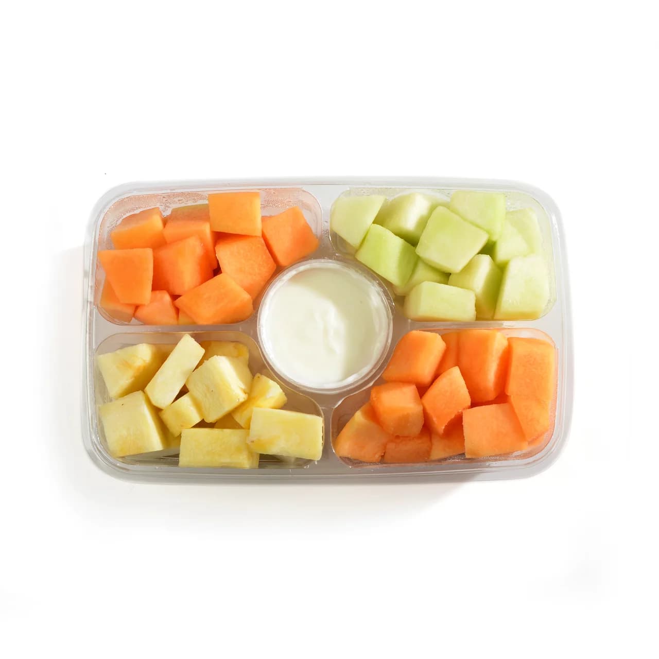 Pre Cut Fruit Tray With Dip 1 Kg